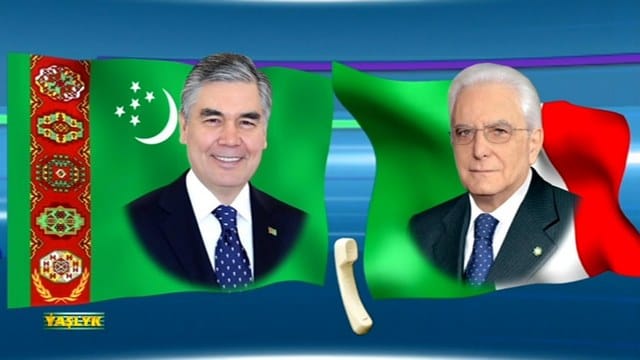 Бердымухамедов пригласил главу Италии посетить Туркменистан