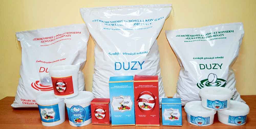 «Guwluduzda» şu ýyl 56 müň tonnadan gowrak duz gazylyp alyndy