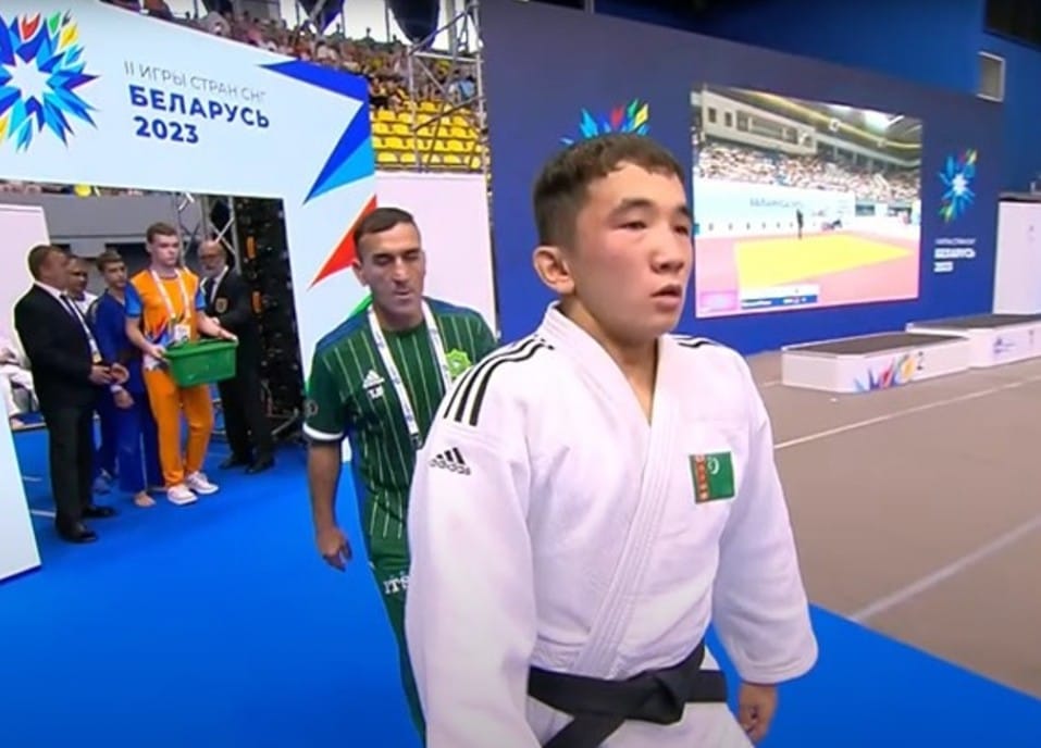 Dzýudoçylar GDA ýurtlarynyň II oýunlaryndan iki medal gazandylar 