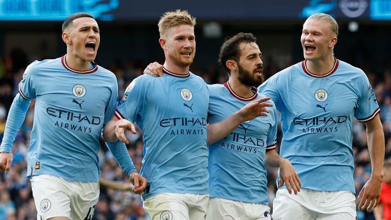 “Manchester City” have the most expensive starting XI in Europe's top leagues