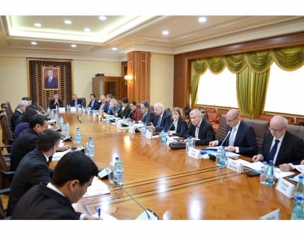 Заседание туркмено-германской рабочей группы прошло в Ашхабаде