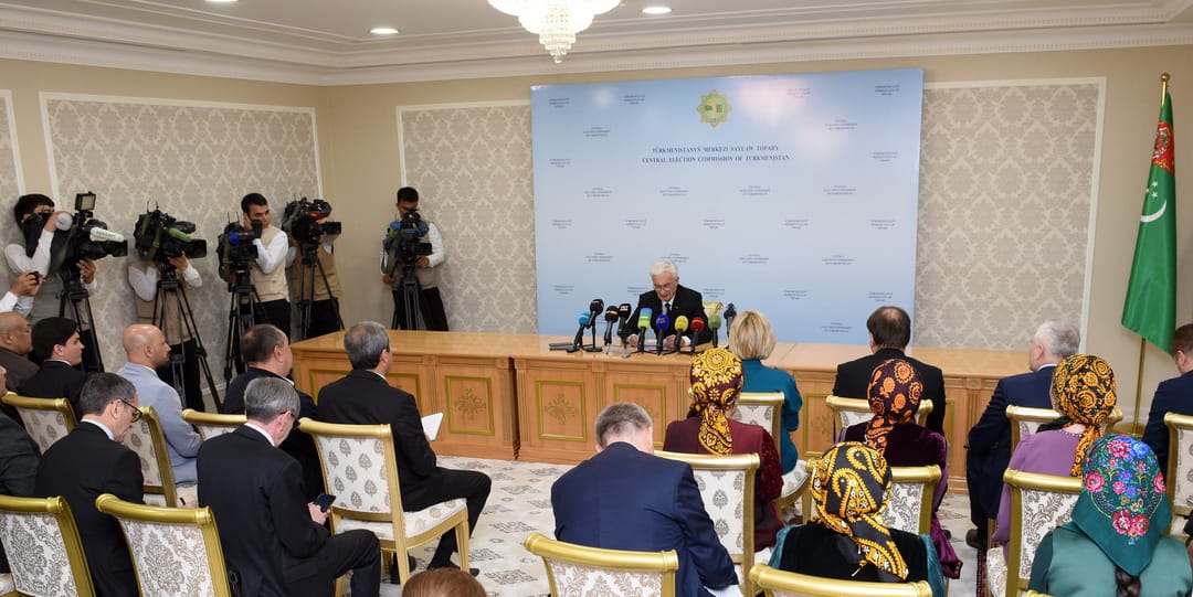 ЦИК Туркменистана признал выборы в парламент страны состоявшимися