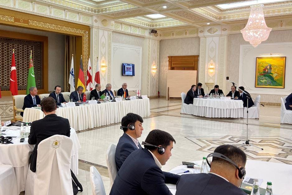 The strategy on implementation of “Lazurit” transit – transport corridor is introduced in Ashgabat