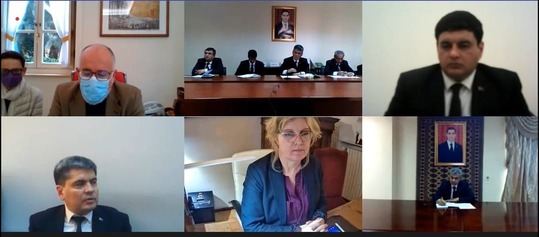 Состоялось заседание Туркмено-итальянской рабочей группы по культурному сотрудничеству