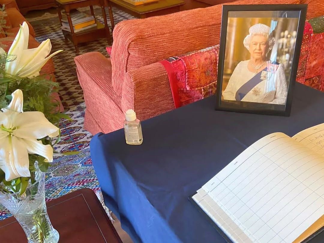 A book of condolences on the death of Elizabeth II was opened at the British Embassy in Ashgabat