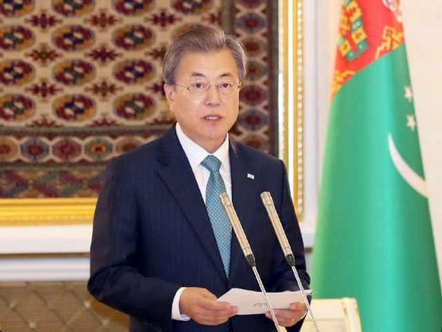 Президент Республики Корея поздравил Туркменистан с 25-летием провозглашения нейтралитета