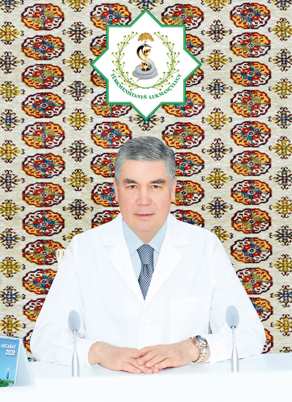 Berdimuhamedowyň koronawirusyň öňüni almakda buýanyň peýdasy baradaky eden çykyşy