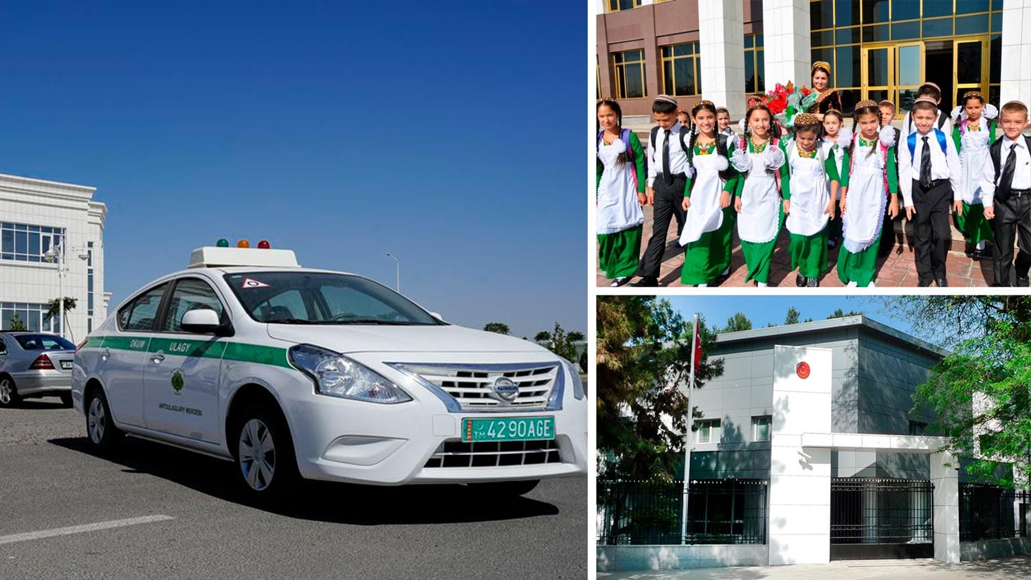 Drivers of Turkmenistan were invited to training courses, what documents do citizens of Turkmenistan need to obtain a student visa to Türkiye, how many children will go to first grade in Turkmenistan in 2022