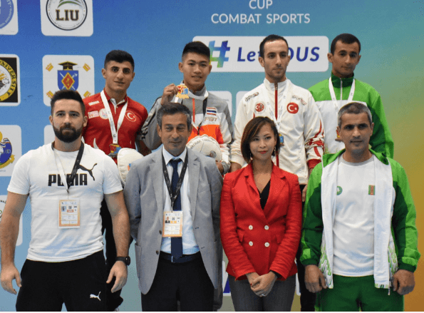 Türkmenistanly taýboksçular FISU ― 2022-de üç medal gazandylar