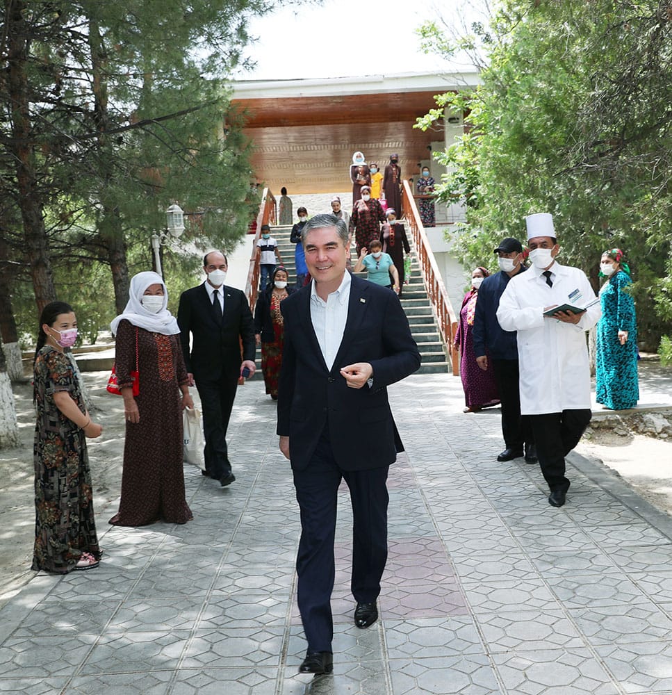 Gurbanguly Berdimuhamedow «Arçman» şypahanasynda alnyp barylýan işler bilen tanyşdy