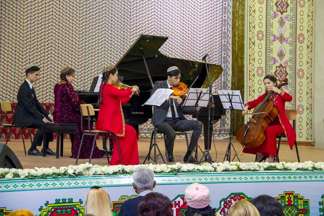 Aşgabatda Mosartyň eserleri ýaňlandy