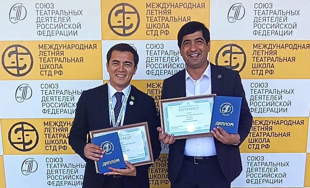 Актёры из Туркменистана приняли участие в Международной театральной школе Александра Калягина