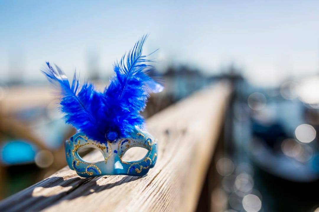 A traditional carnival takes place in Venice