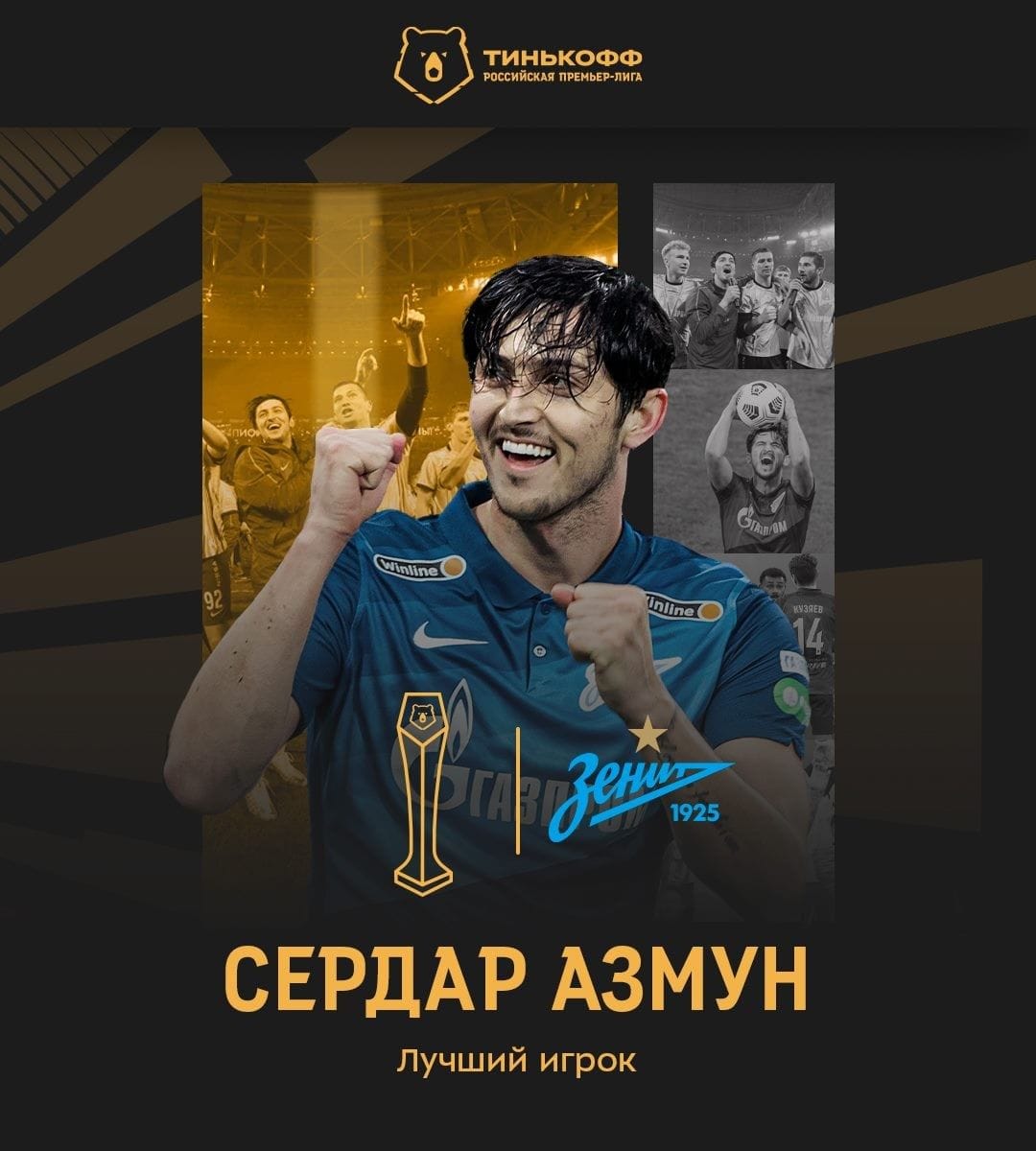 Eýranly türkmen Russiýada ýylyň futbolçysy boldy