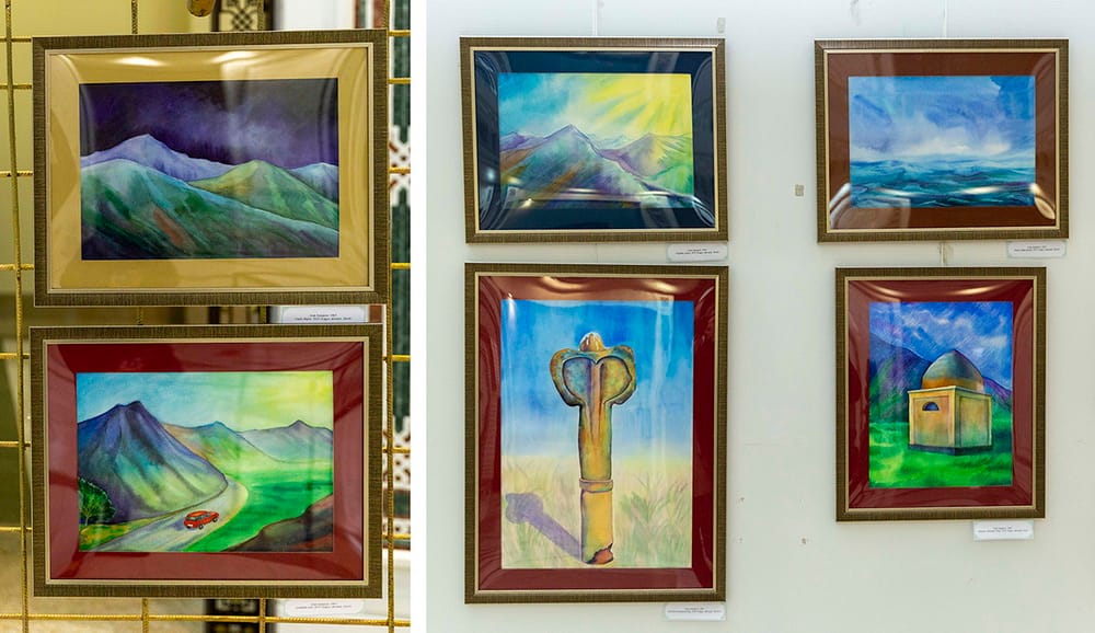 В музее Ашхабада открылась персональная выставка Азата Аннаева