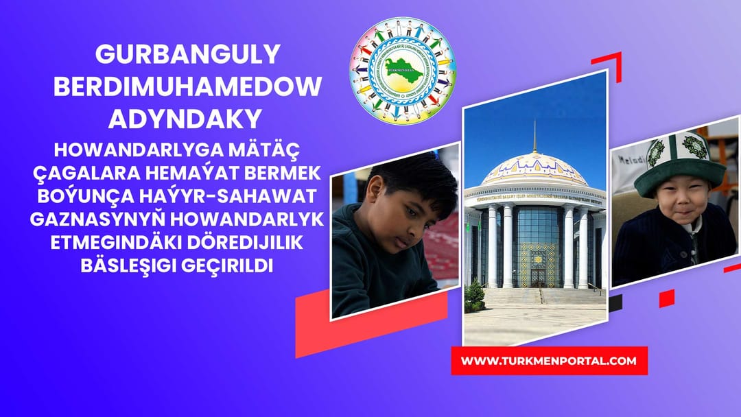 Gurbanguly Berdimuhamedow Yardıma Muhtaç Çocuklara Yardım Vakfı himayesinde bir resim yarışması düzenlendi.