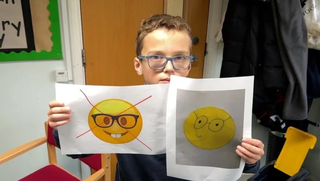 UK schoolboy asks Apple to change “nerd emoji”