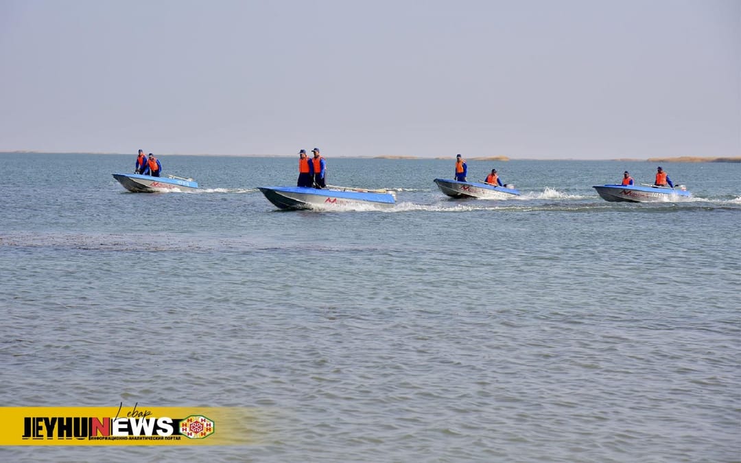 Более 50 тонн рыбы наловили рыбаки Лебапского велаята с начала года