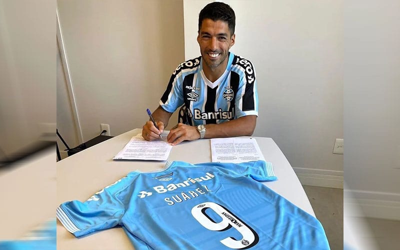 Suares Braziliýanyň «Gremio» toparynyň futbolçysy boldy
