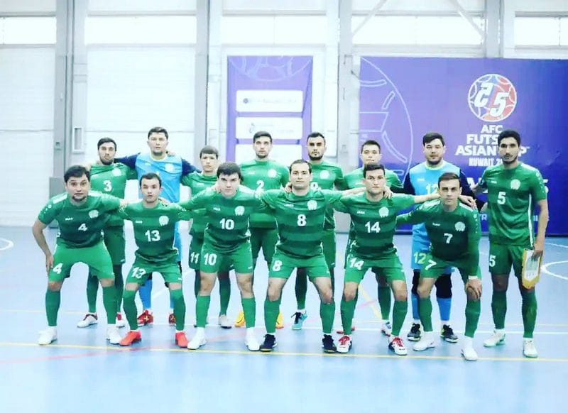 Turkmenistan national futsal team qualified for the Asian Cup-2022