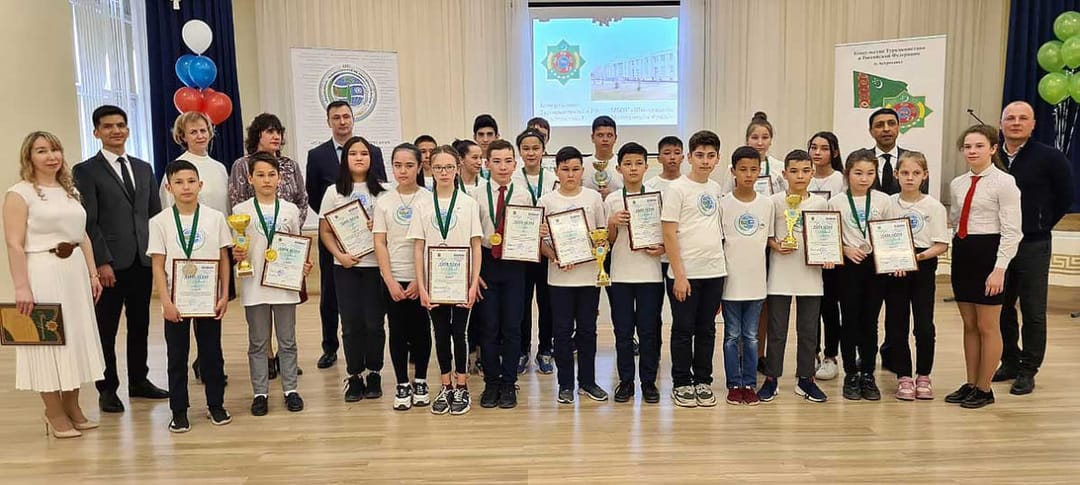 В туркменской школе в селе Фунтово прошла Спортивная неделя