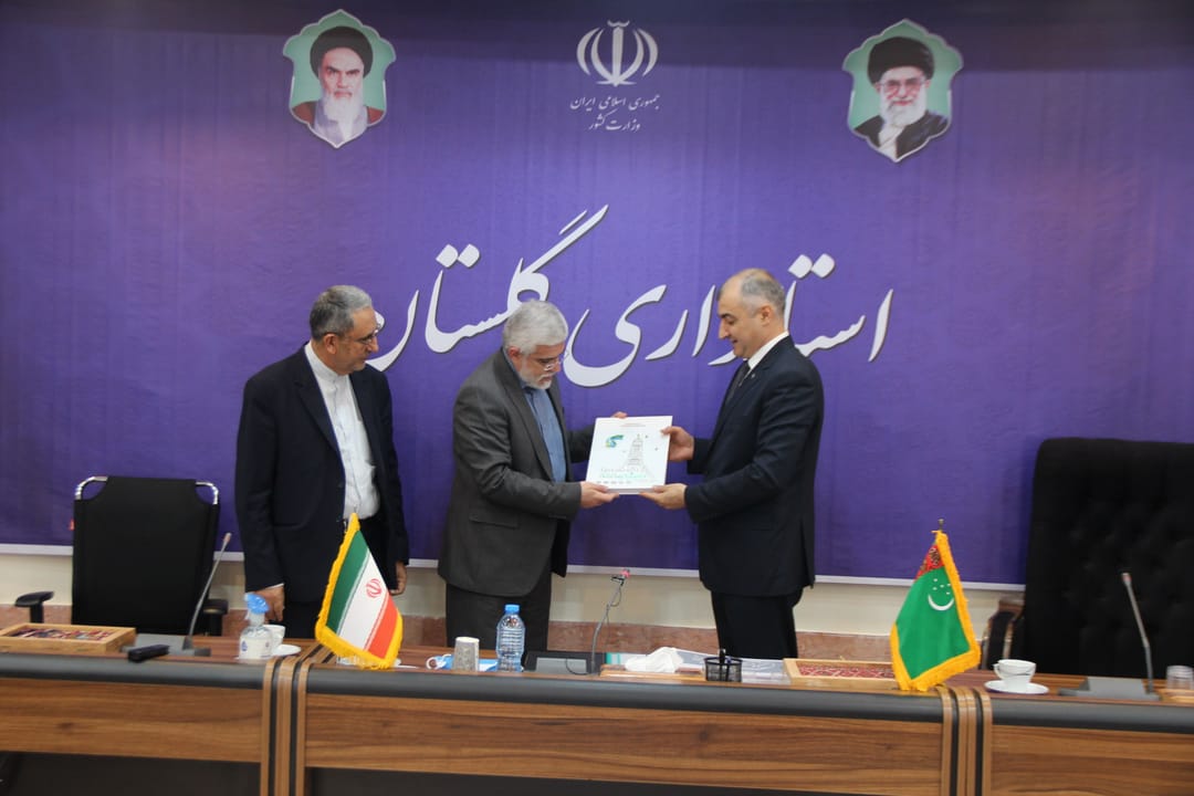 Turkmen diplomats visited Iranian province of Golestan