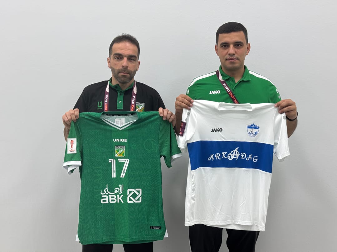 «Аркадаг» сыграет в белой форме, «Аль-Араби» — в зеленой