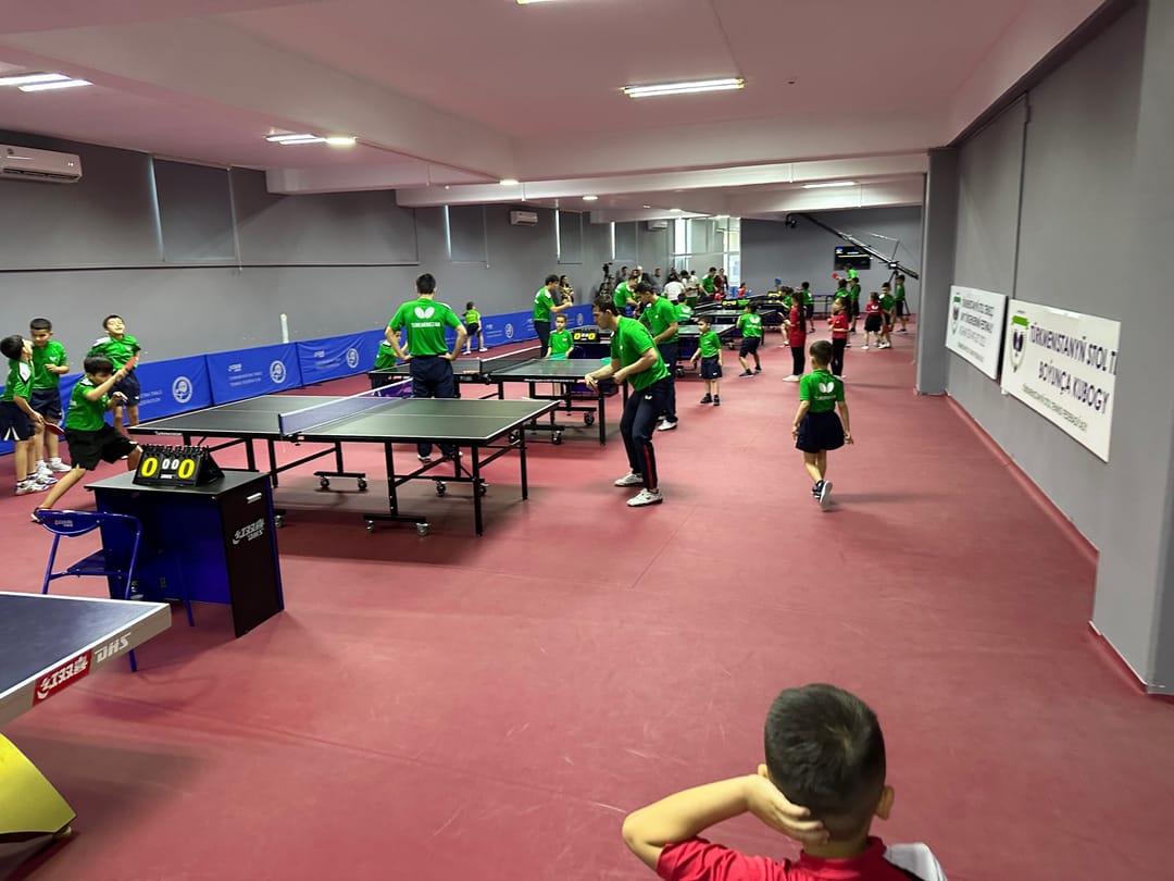 The junior table tennis championship of Turkmenistan started in Ashgabat