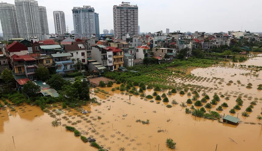 Vietnam’da Wutip tayfunu sonrası yaşanan sellerde 9 kişi hayatını kaybetti