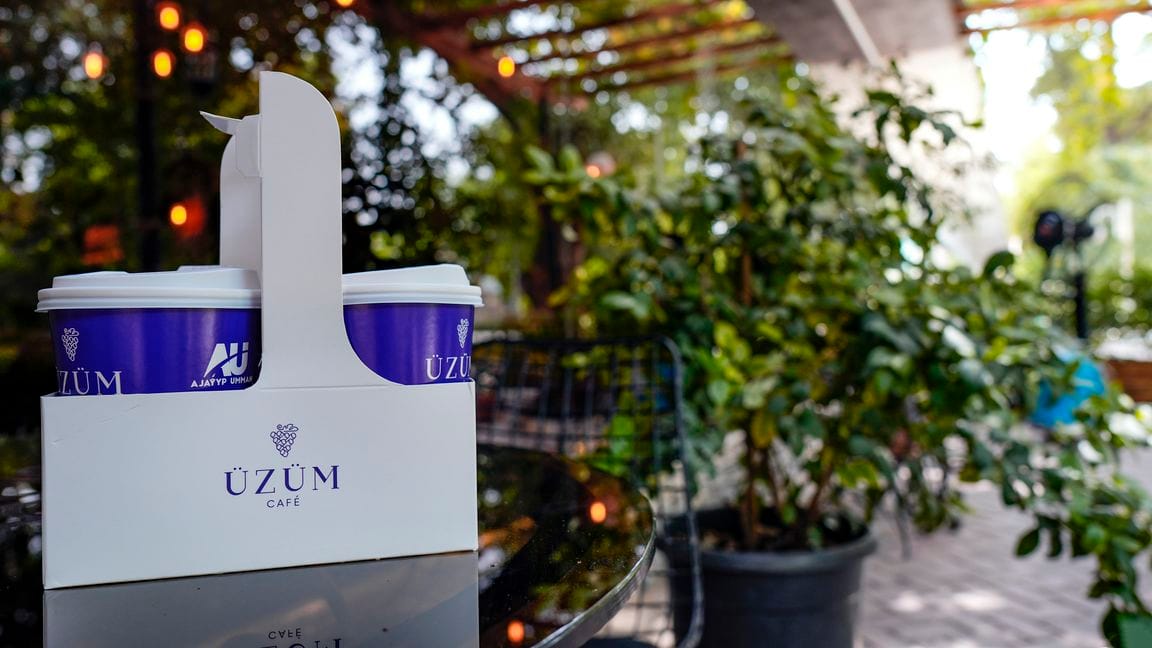 Cafe Üzüm offers a discount with a Turkmenportal coupon