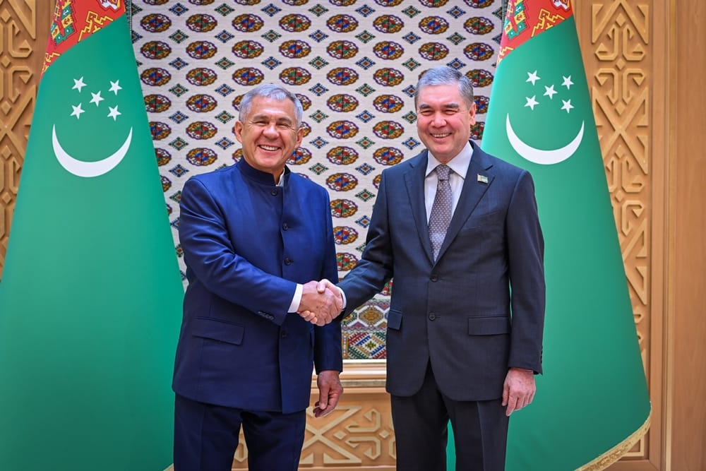 Rustam Minnikhanov: business circles of Tatarstan are interested in expanding their positions in the Turkmen market