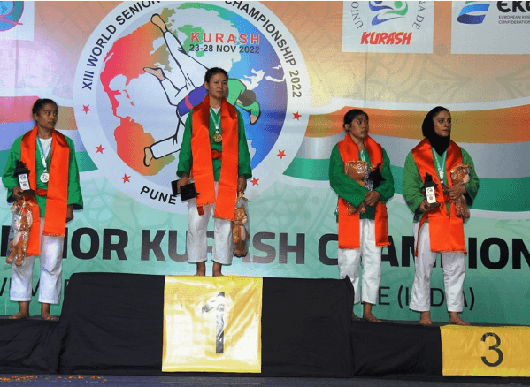 Айширин Хайдарова завоевала серебро чемпионата мира по борьбе кураш