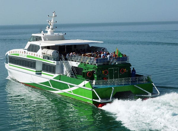 Gyzylsuw şäherçesinde täze ýolagçy deňiz menzili ulanylmaga berildi.