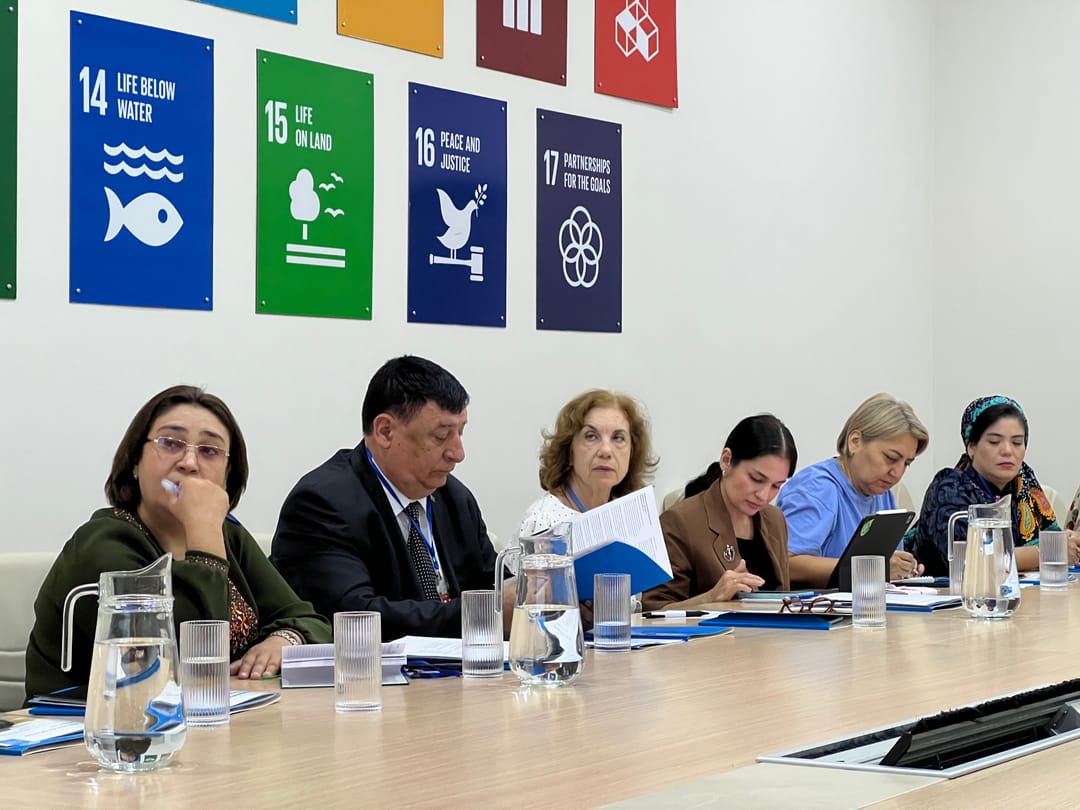 ЮНИСЕФ провел встречу по подготовке 3-го Национально определяемого вклада Туркменистана