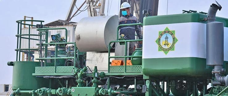 An inflow of hydrocarbons received at the Uzynada field in Turkmenistan