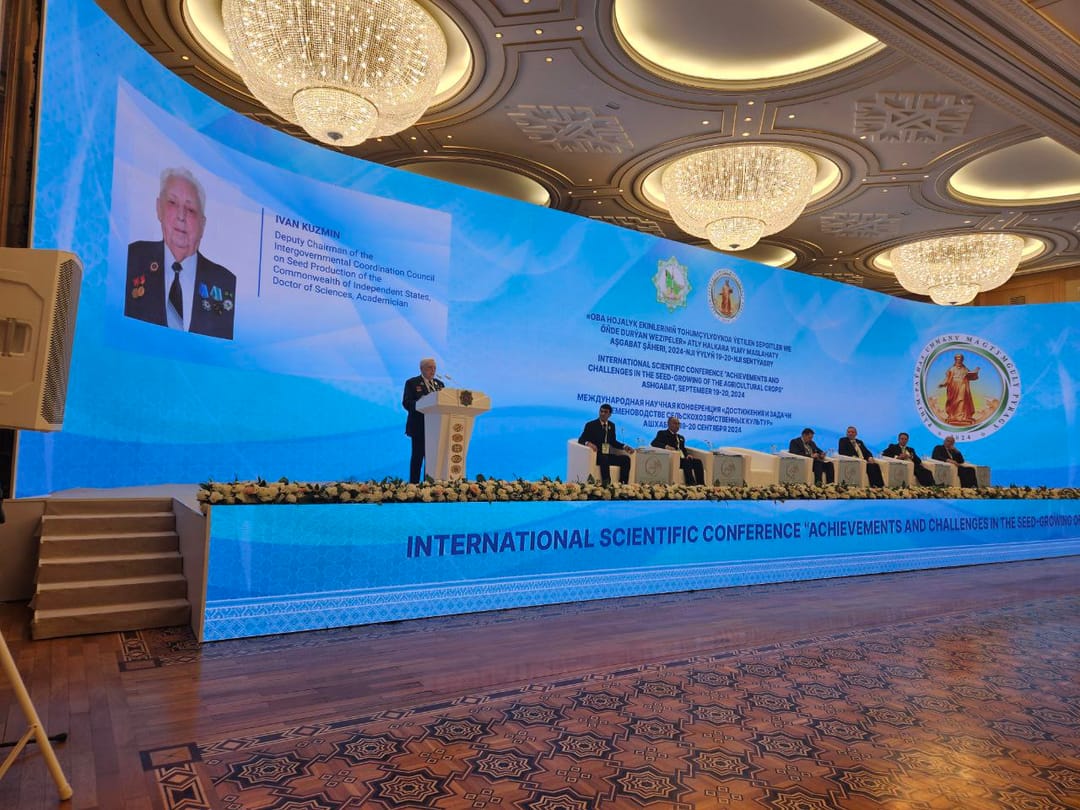 Seed growers from CIS countries gathered for an international conference in Ashgabat