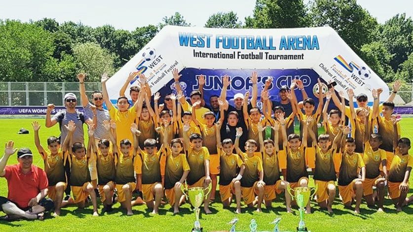 Детская команда «Алтын тач» – призёр международного турнира по футболу в Болгарии