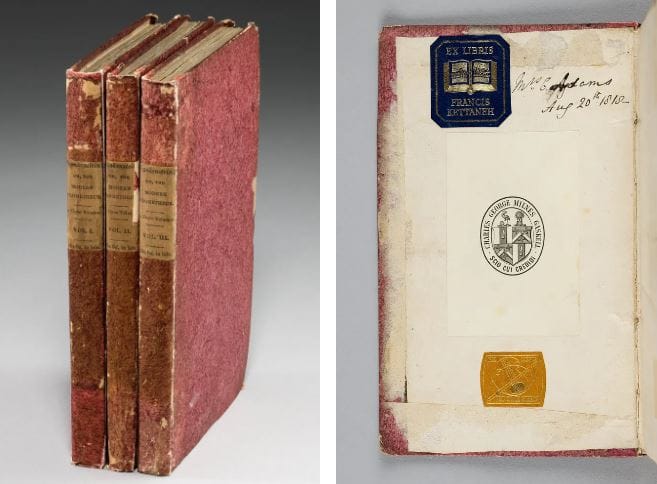 A unique copy of Mary Shelley's “Frankenstein” was sold at auction in the United States