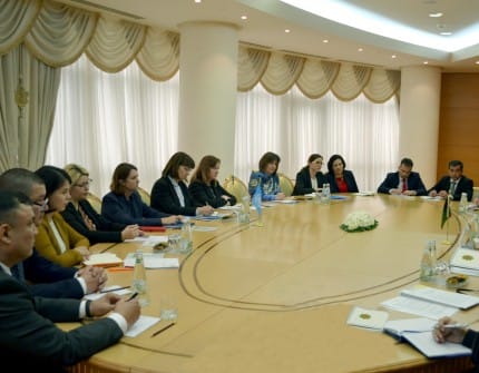 Актуальные вопросы международной повестки дня обсуждены с представительством ООН в Туркменистане