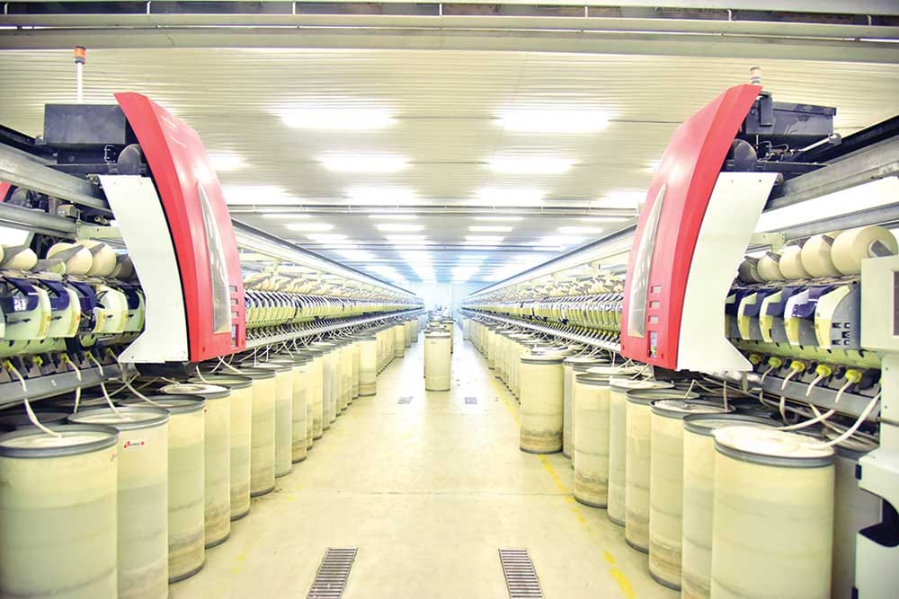 Seýdiniň pagta egriji fabriginiň önümleri biržanyň üsti bilen daşary ýurtlara eksport edilýär