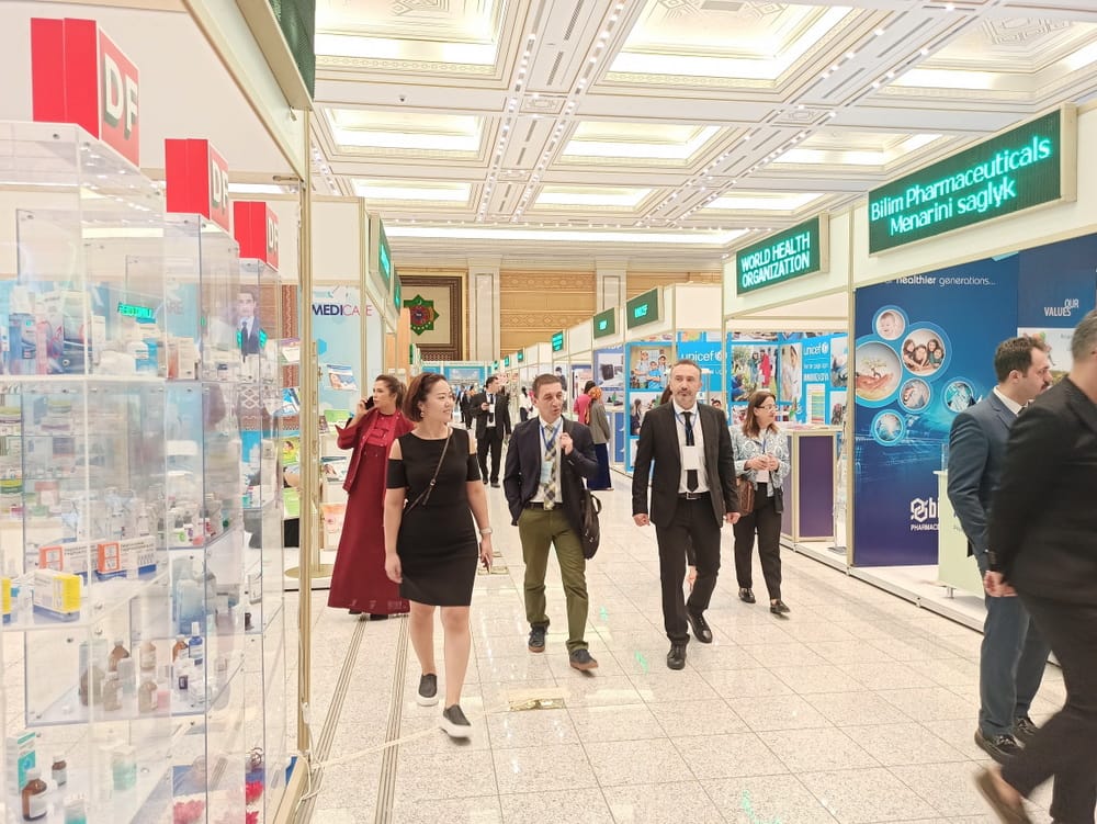 The International Exhibition on Healthcare, Education and Sports opened in the capital of Turkmenistan