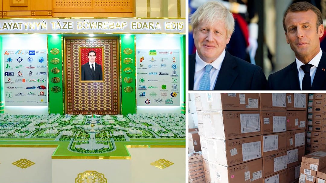 Туркменистан получил оборудование для ЭКГ, Работы в Ахал-сити вступили в завершающую стадию, Лидеры Франции и Великобритании направили поздравительные послания на имя Президента Туркменистана и другие новости