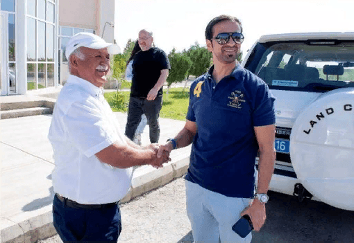 UAE Ambassador to Turkmenistan visited a tannery in Baharden district and a fishing farm in the Aksuw village