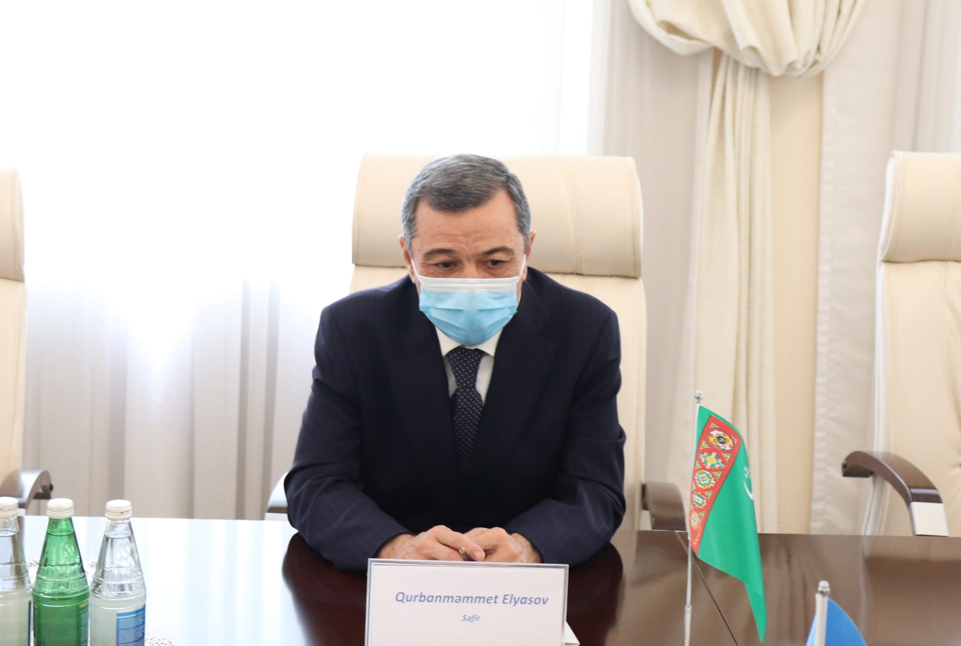 Посол Туркменистана в Баку встретился с министром здравоохранения Азербайджана