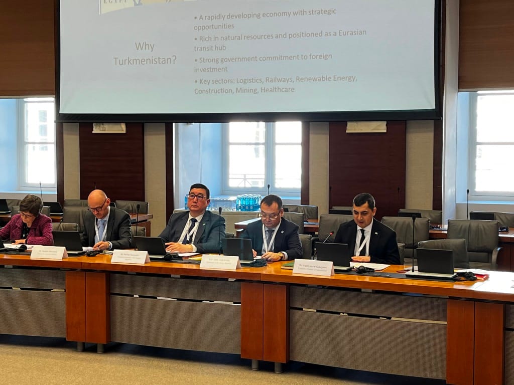 Brýusseldäki forumda Türkmenistanyň maýa goýum mümkinçilikleri hödürlendi