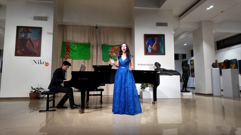 Moskwada Magtymguly Pyragynyň goşgularyna esaslanyp 40 ýyl ozal döredilen wokal sikliniň premýerasy bolup geçdi