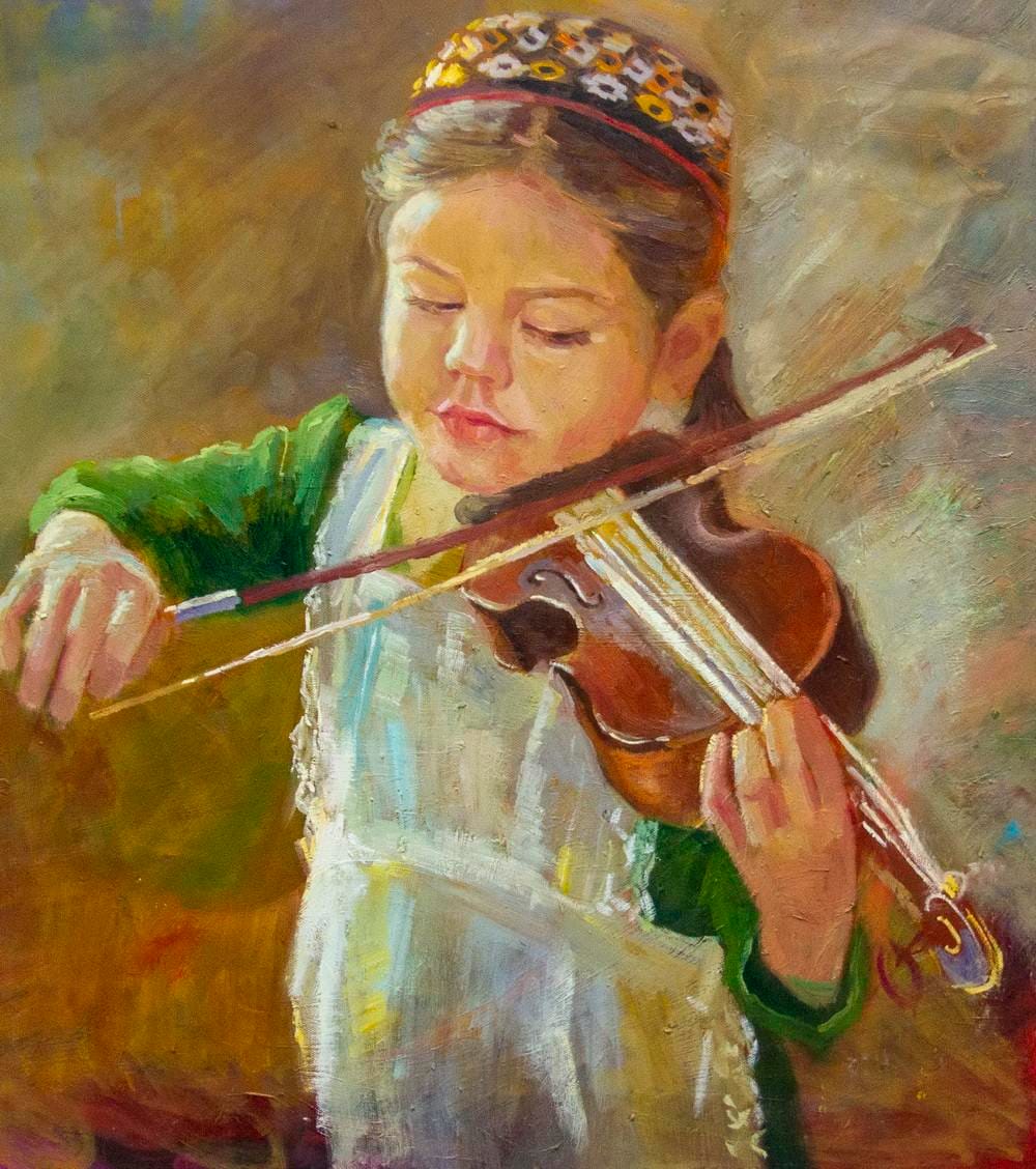 В Ашхабаде открылась выставка работ туркменских художников