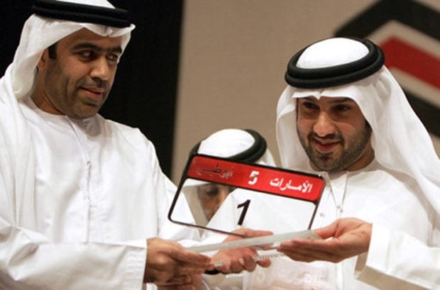 В ОАЭ эксклюзивные автомобильные номера были проданы за миллионы долларов 