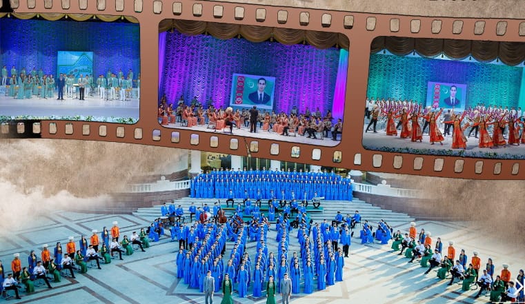 Музыкальная школа им Д.Овезова в Ашхабаде приглашает на большой концерт