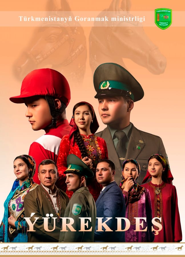 Harby gullukçylar Türkmen bedewiniň milli baýramy mynasybetli çeper film döretdiler